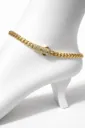 Monaco-style anklet